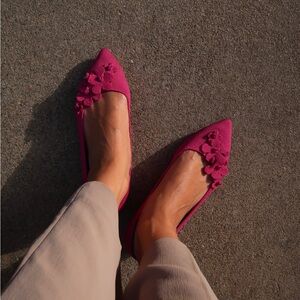 Rothy’s petal point flat - lightly used